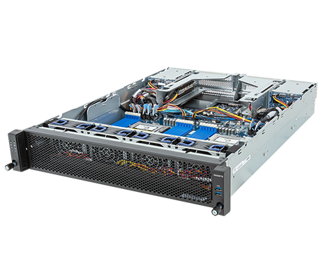 Gigabyte E283-Z91 side view