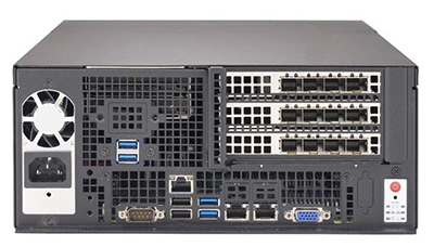 Supermicro E403-9P-FN2T front view Supermicro SuperServer E403-9P-FN2T front view