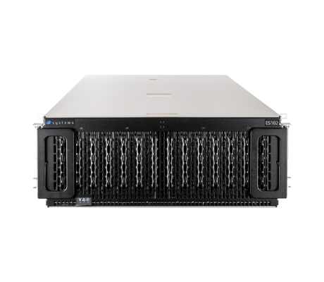 TrueNAS ES102 Expansion Shelf front panel view