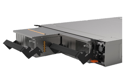 TrueNAS F100 rear TrueNAS F100 Storage rear view