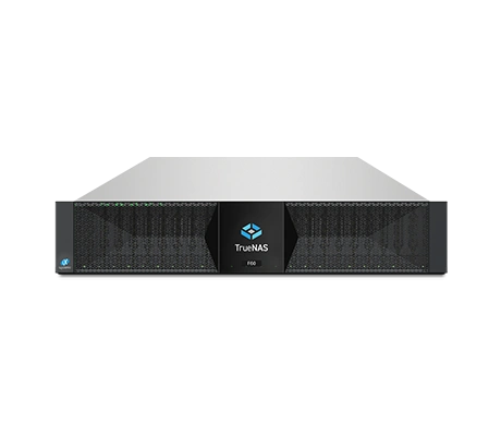TrueNAS F60 Storage side view