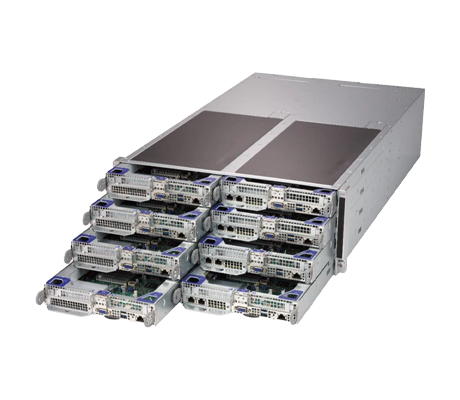 Supermicro SuperServer F619P2-FT+ side view