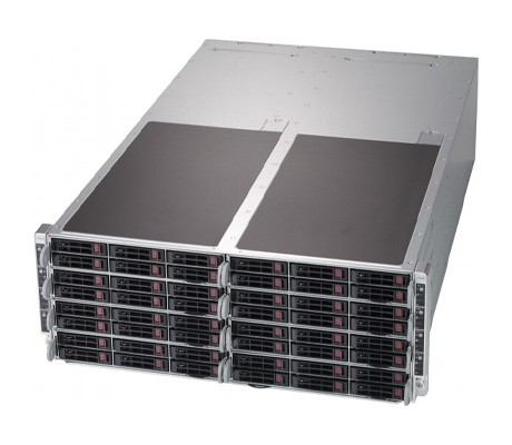 Supermicro FatTwin SuperServer F619P2-RC1 side view