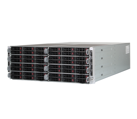 Supermicro FatTwin SuperServer F619P2-RTN side view