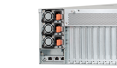 Tyan Thunder HX FT77DB7109 server rear view