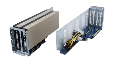 Gigabyte G292-280 GPUs and cages