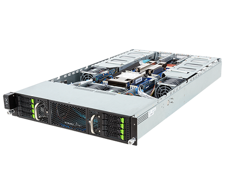 Gigabyte G293-S46 side view