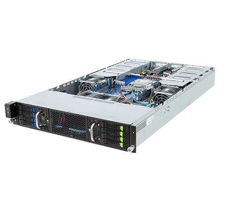 Gigabyte G293-Z23 side view