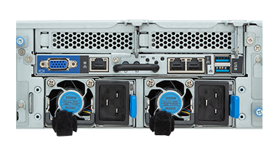 Gigabyte G293-Z43 GPU server rear