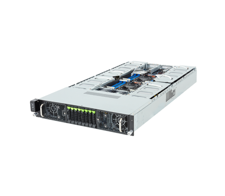 Gigabyte G294-S42 GPU Server front view