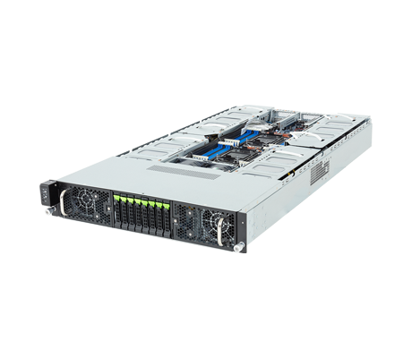 Gigabyte G294-S43 side view