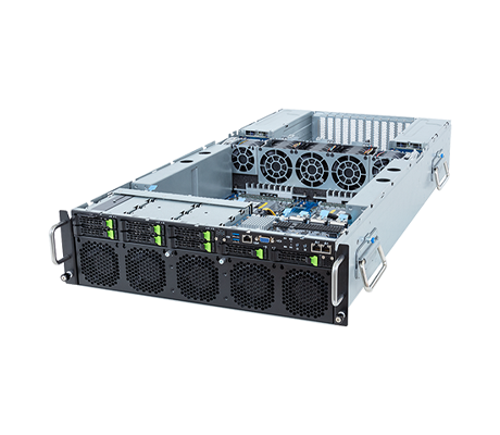 Gigabyte G383-R80 side view