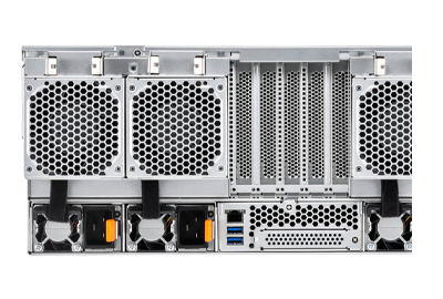 MiTAC Olympus G4520G6 G4520G6U2BC-N server rear view