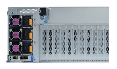 Gigabyte G482-Z51 rear ports