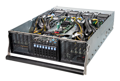 MiTAC Olympus G8825Z5 G8825Z5U2BC-325X-755 GPU Server front view