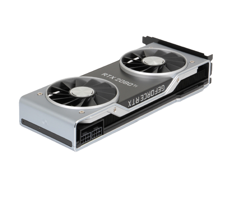 NVIDIA RTX 2080 Ti GPU side view