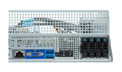 Gigabyte TO25-Z10 front drive bays