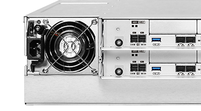 Infortrend EonStor GS 3016 Gen3 Storage rear view