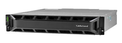 Infortrend GS 4024U front view Infortrend GS 4024U front view