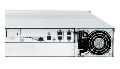 Infortrend EonStor GSe 1012 Gen2 Storage rear view