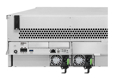 Infortrend EonStor GSe 4060 Gen3 Storage rear view