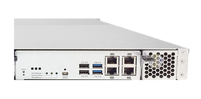 Infortrend GSe Pro 1004 rear Infortrend EonStor GSe Pro 1004 Storage rear view