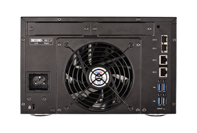 Infortrend EonStor GSe Pro 205 Storage rear view