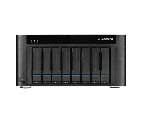 Infortrend GSe Pro 208 Storage front view