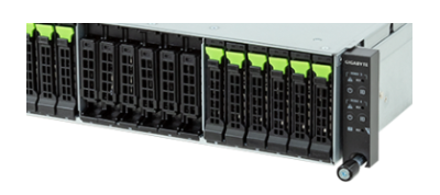 Gigabyte H223-V10 front