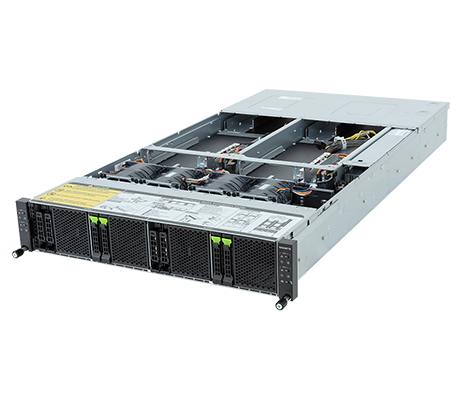 Gigabyte H233-Z80 side view