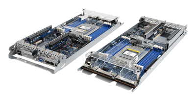 Gigabyte H242-Z11 front panel view