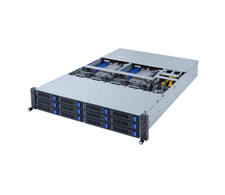 Gigabyte H252-3C0 side view