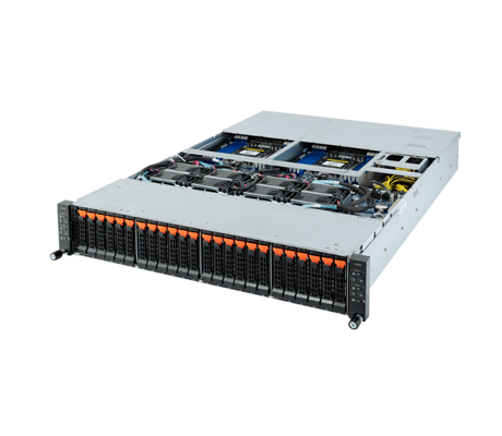 Gigabyte H252-Z10 side view