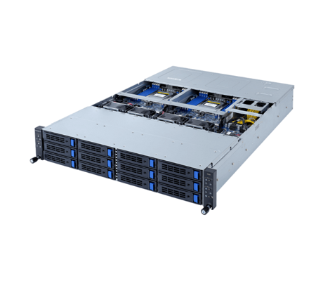 Gigabyte H252-Z12 side view