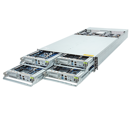 Gigabyte H253-Z10 side view