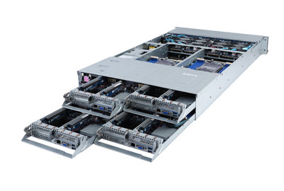 Gigabyte H262-NO1 rear