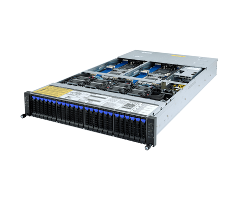 Gigabyte H262-Z61 side view