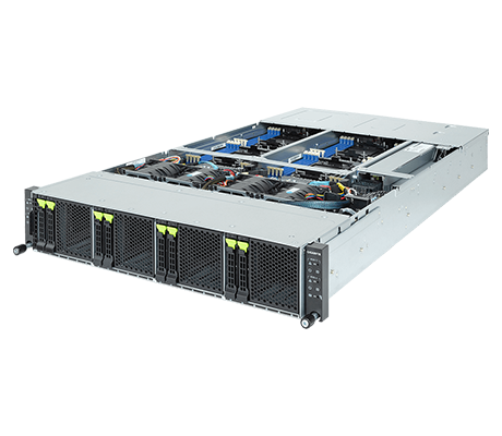 Gigabyte H263-S63 side view