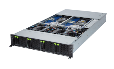 Gigabyte H273-Z82 server front
