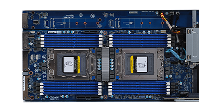 Gigabyte H282-Z60 detail top