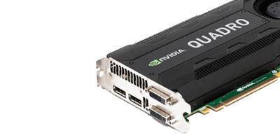 NVIDIA Quadro K5000 GPU Display Ports