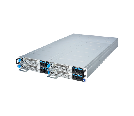 MiTAC Cascades M2810Z5 M2810Z5X4E1BC Cloud Server side view