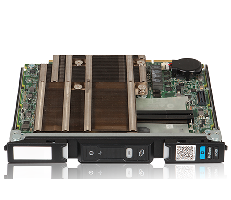 HPE ProLiant m510 Server Cartridge cpu side, front view
