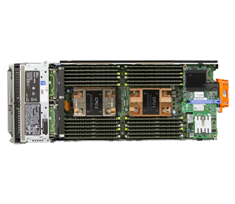 Dell M630 top of system no cover panel