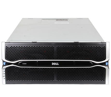 Dell PowerVault MD3860i Storage front perspective