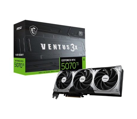 MSI Ventus GeForce RTX 5070 Ti OC 16GB GPU
