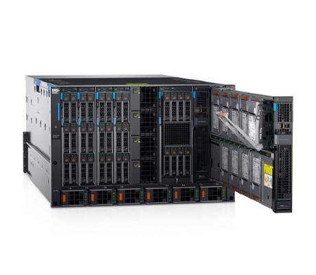 Dell EMC PowerEdge MX7000 side view