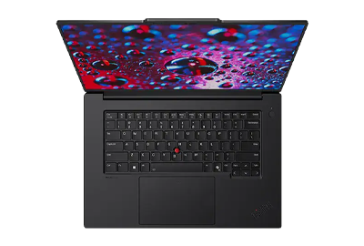 Lenovo ThinkPad G1 P7 Mobile Workstation top view