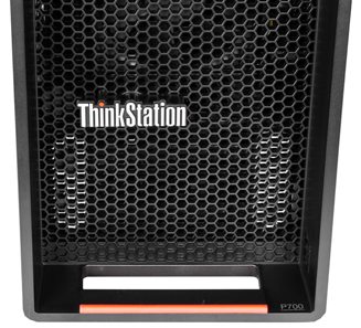 Lenovo P700 workstation front of system detail