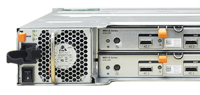 PowerVault MD1200 Server rear details Dell PowerVault MD1200 rear details